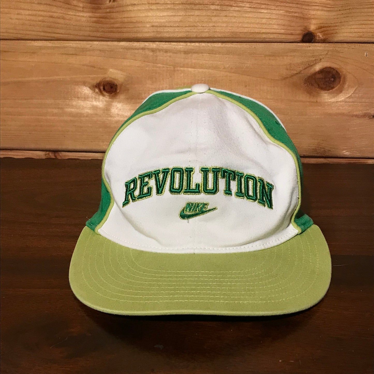 2004 Nike Revolution Arc Spellout Tonal cap