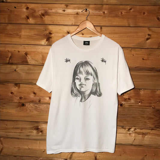 2016 Stüssy x DSM Sunset Girl Face t shirt