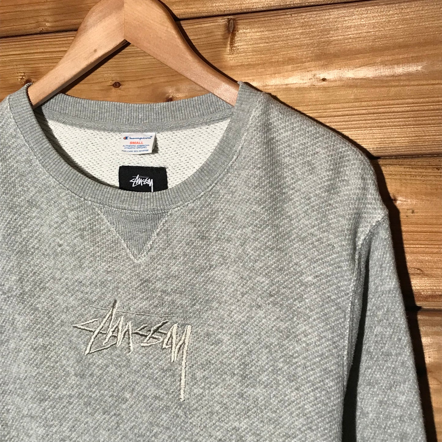 Stüssy x Champion Tonal Script sweatshirt