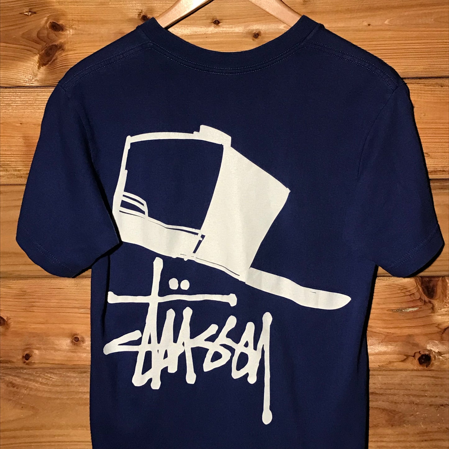 Stüssy Snapback Cap Script Spellout t shirt