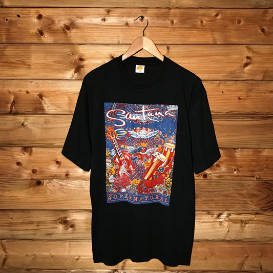 1999 Santana Supernatural Europe Tour t shirt