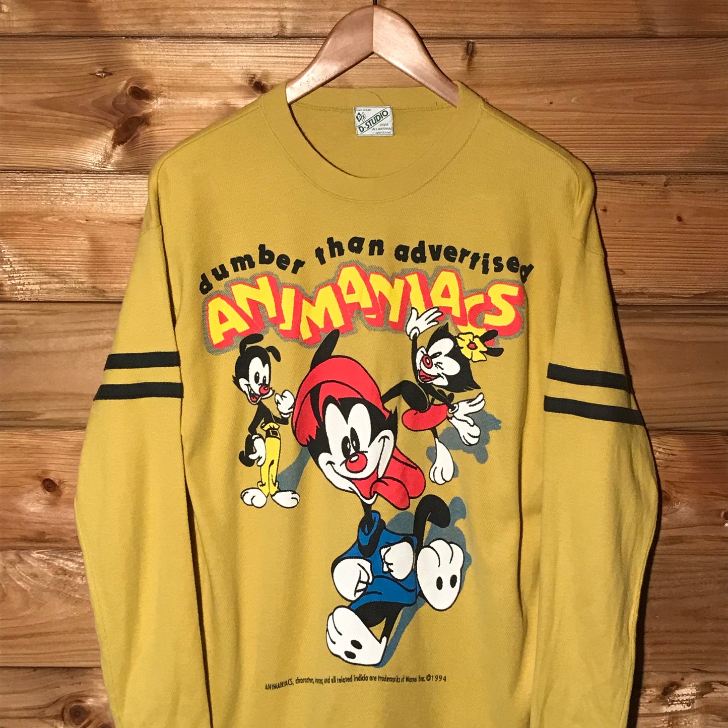 1994 Animaniacs Dumber Than Advertised long sleeve t shirt