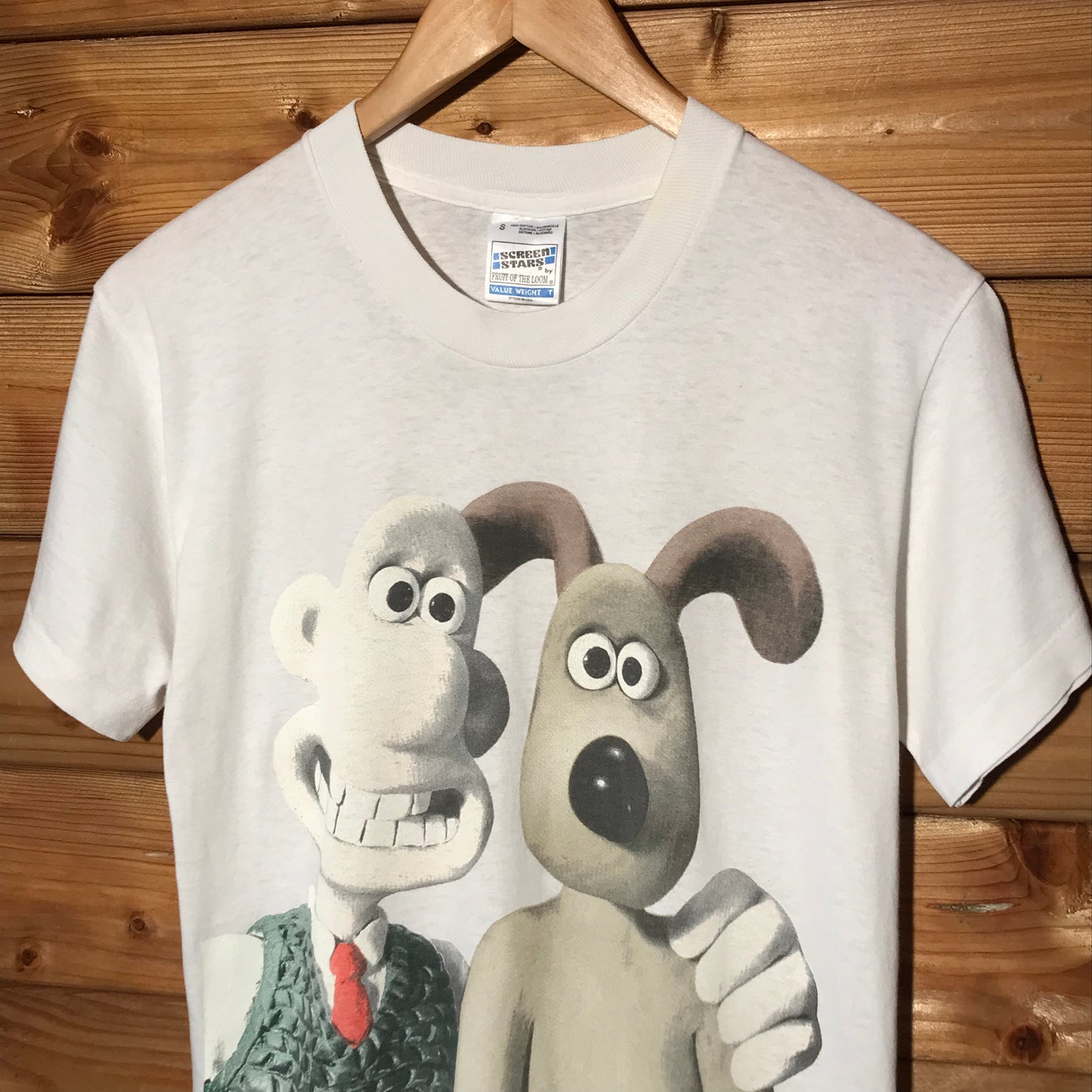 1989 Wallace & Gromit Photo t shirt