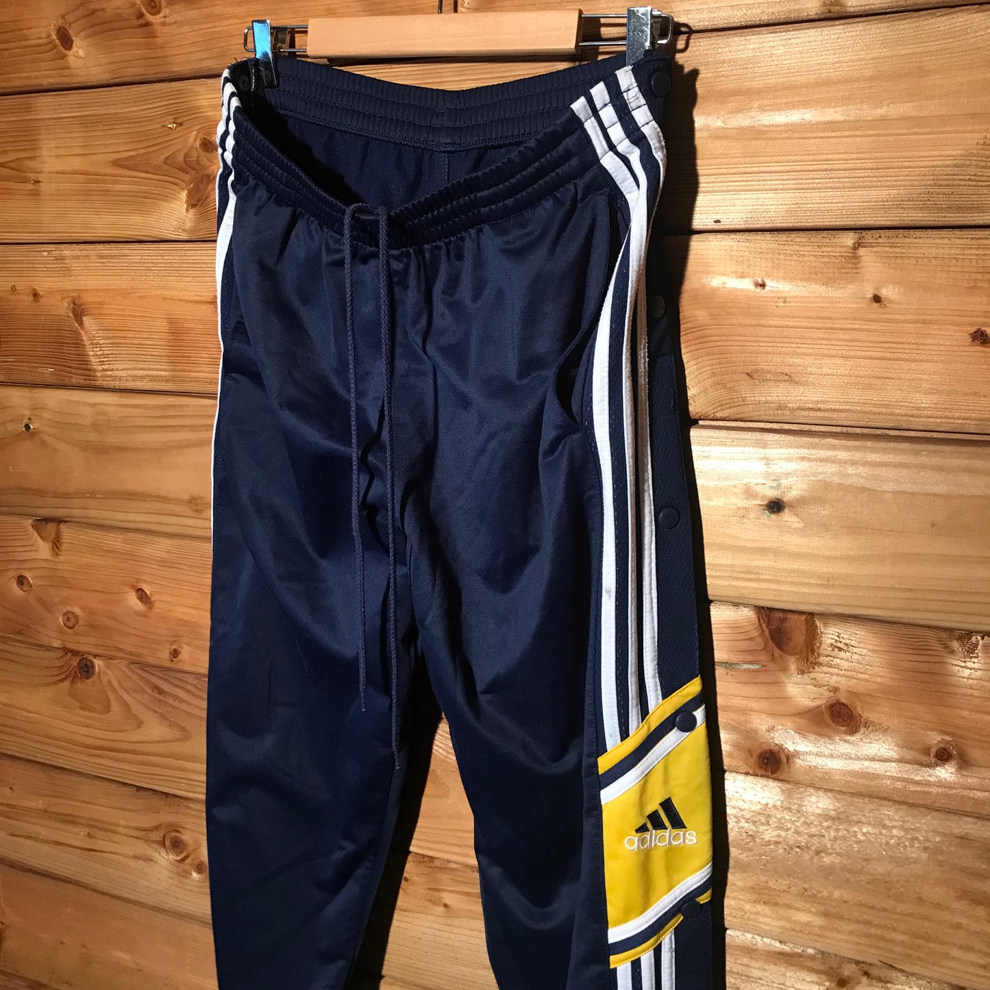 90s Adidas Break Away Striped track pants