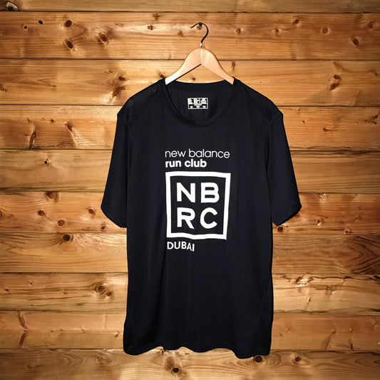 New Balance Dubai Run Club Centre Spellout t shirt