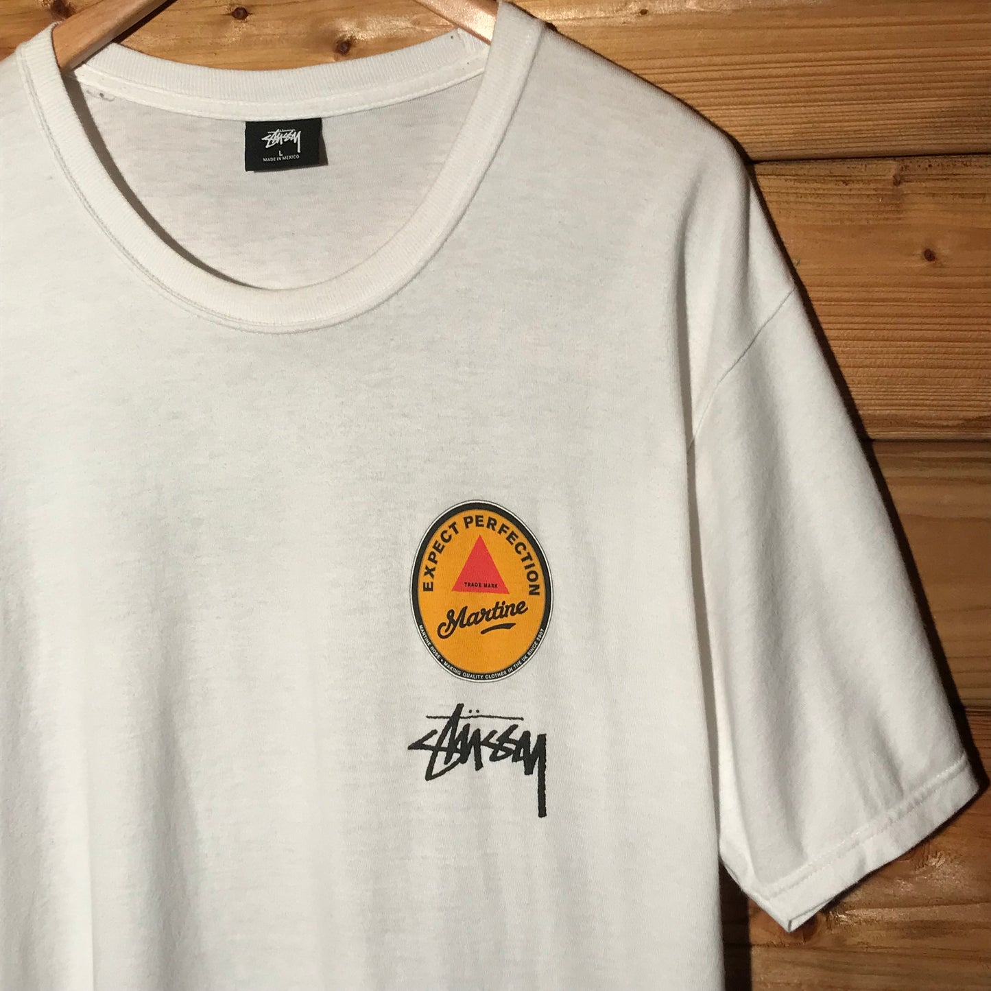 2023 Stüssy x Martine Rose Expect Perfection World Tour t shirt