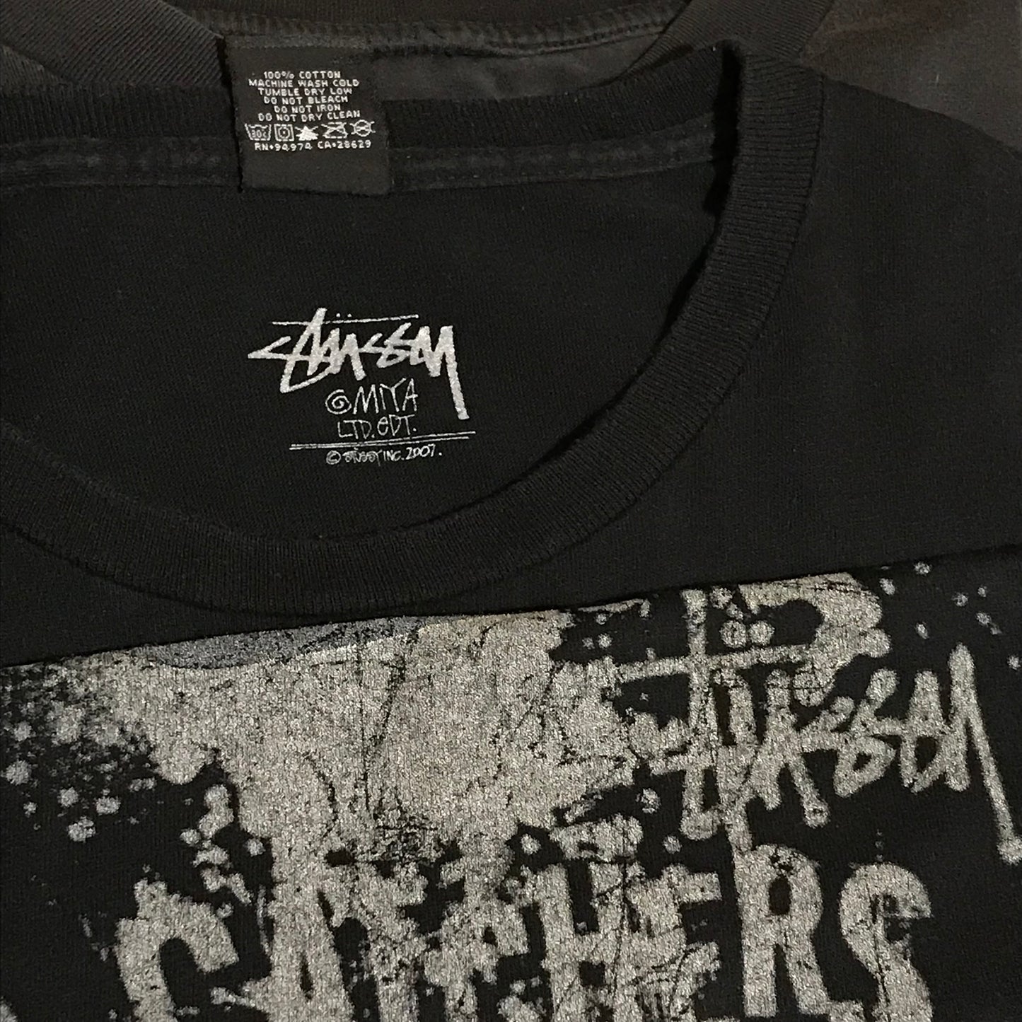 2007 Stüssy Omiya Chapter Bullet Catchers t shirt