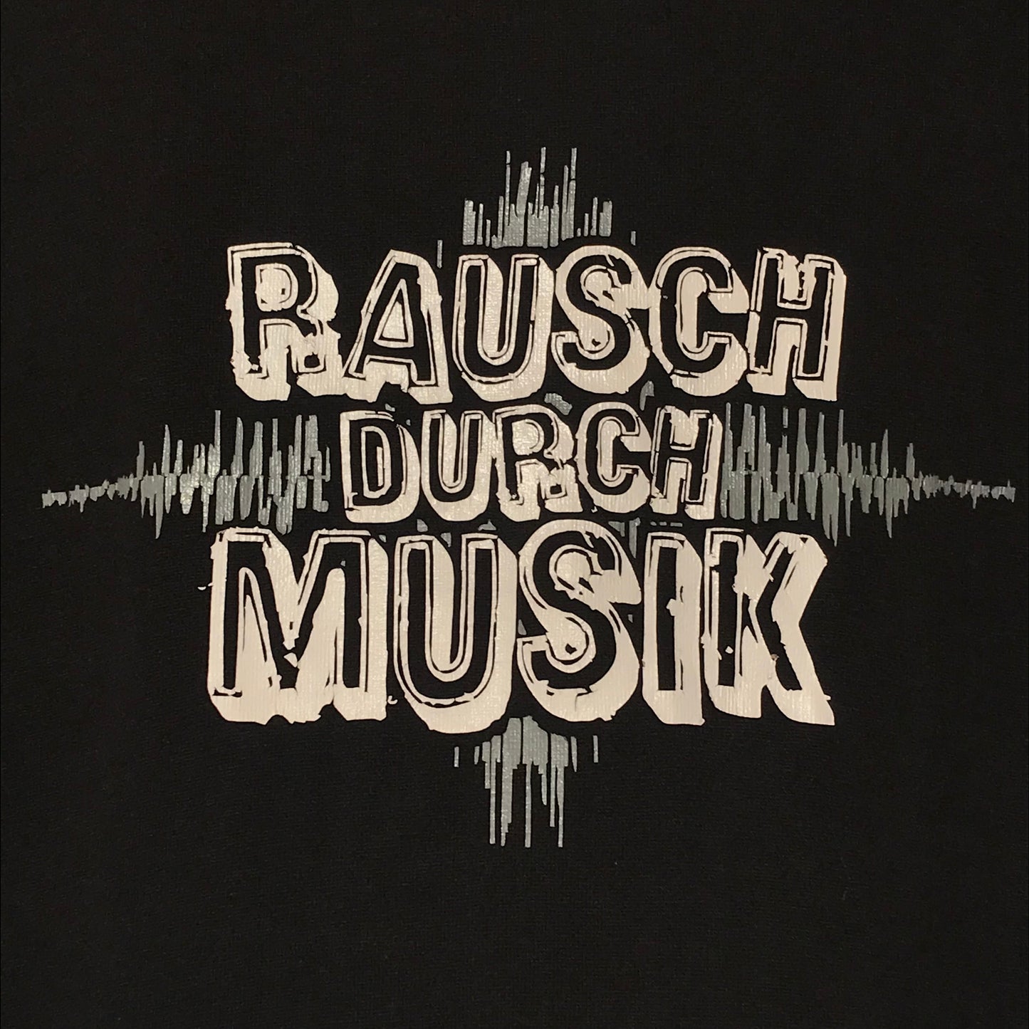 Sitte Rausch Durch Musik Centre Spellout hoodie