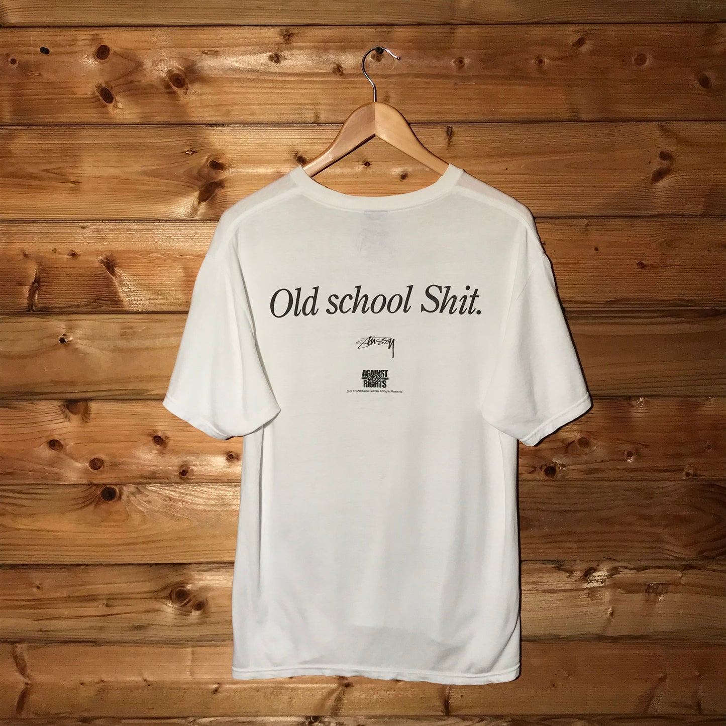 2011 Stüssy x FPAR Old School Shit t shirt