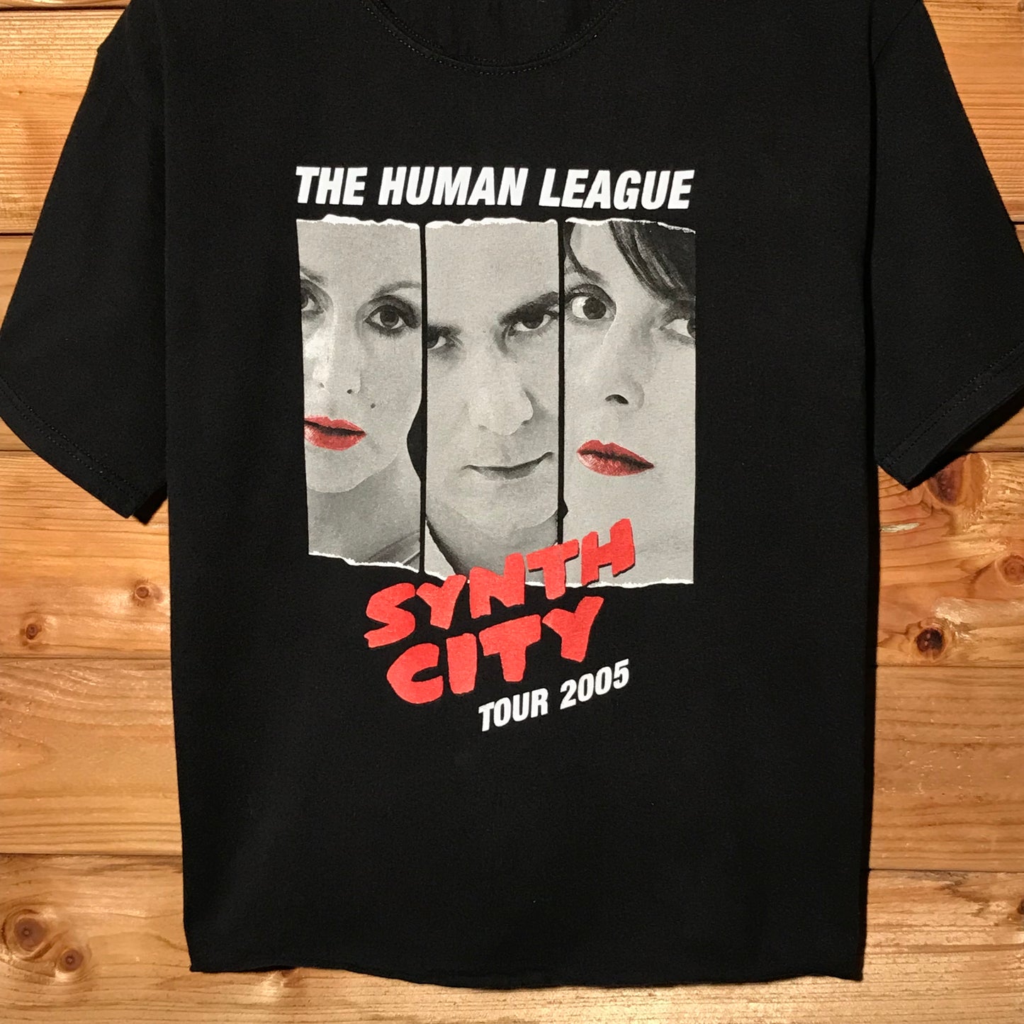 2005 The Human League UK Tour t shirt