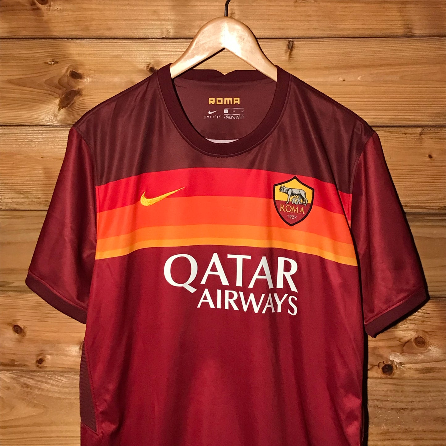 2020 Nike Roma Italy Home t shirt