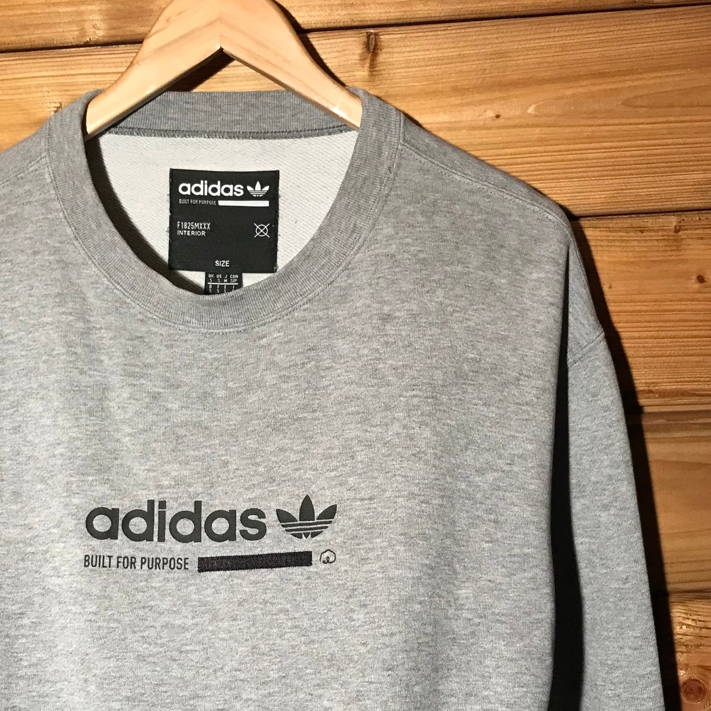 2018 Adidas Built For Purpose Spellout sweatshirt