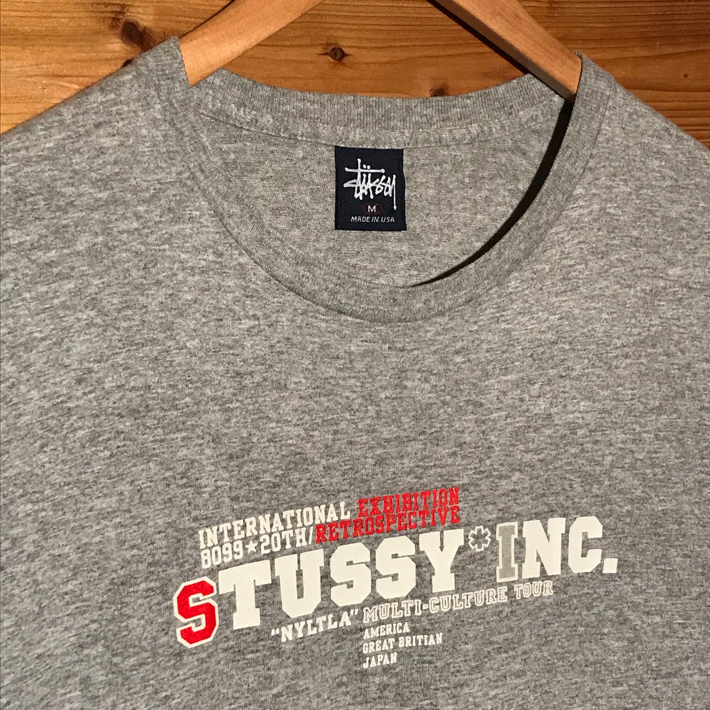 90s Stüssy Incorporated Multi Culture Tour t shirt