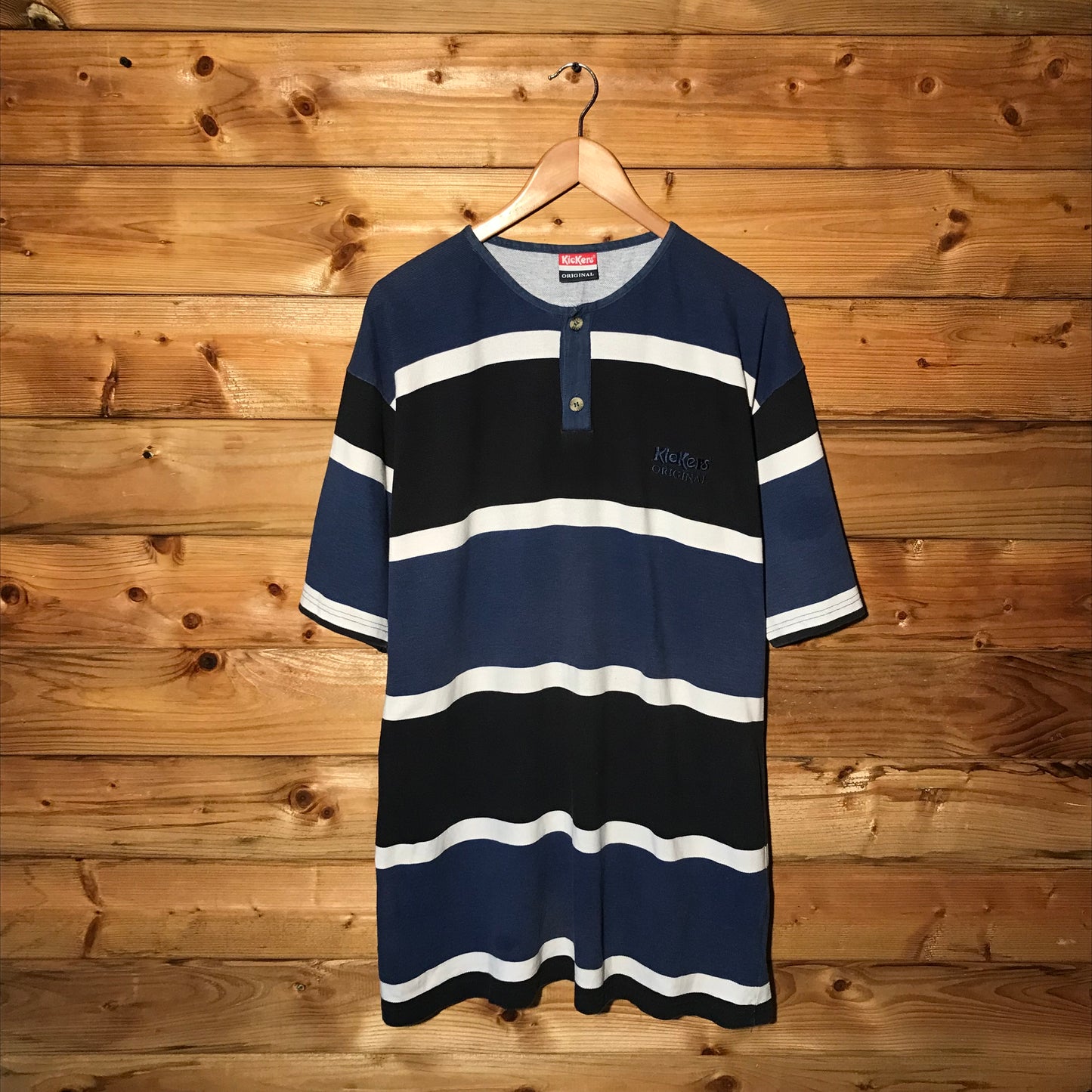 Kickers Striped polo t shirt