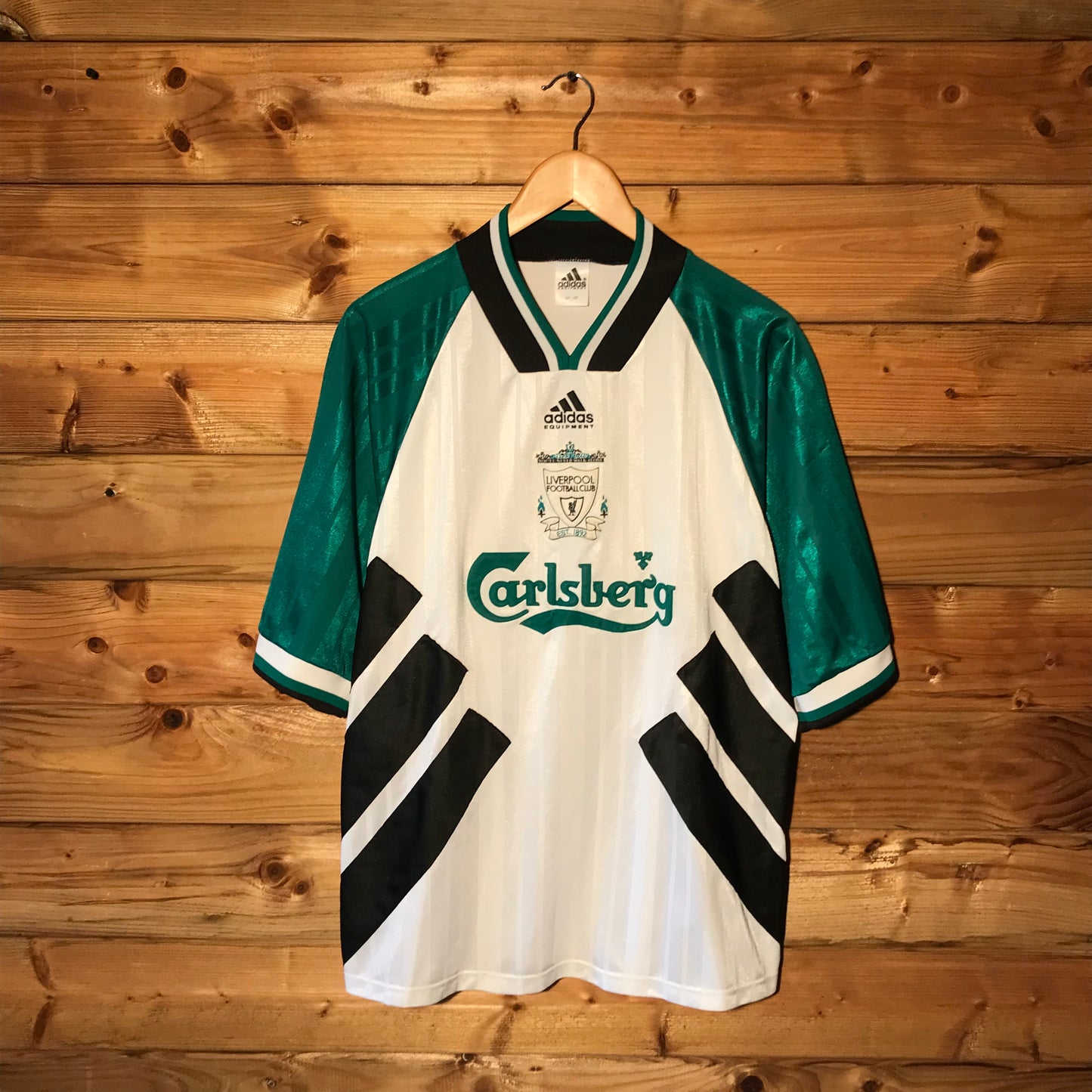 1993 Adidas EQT Liverpool Away t shirt