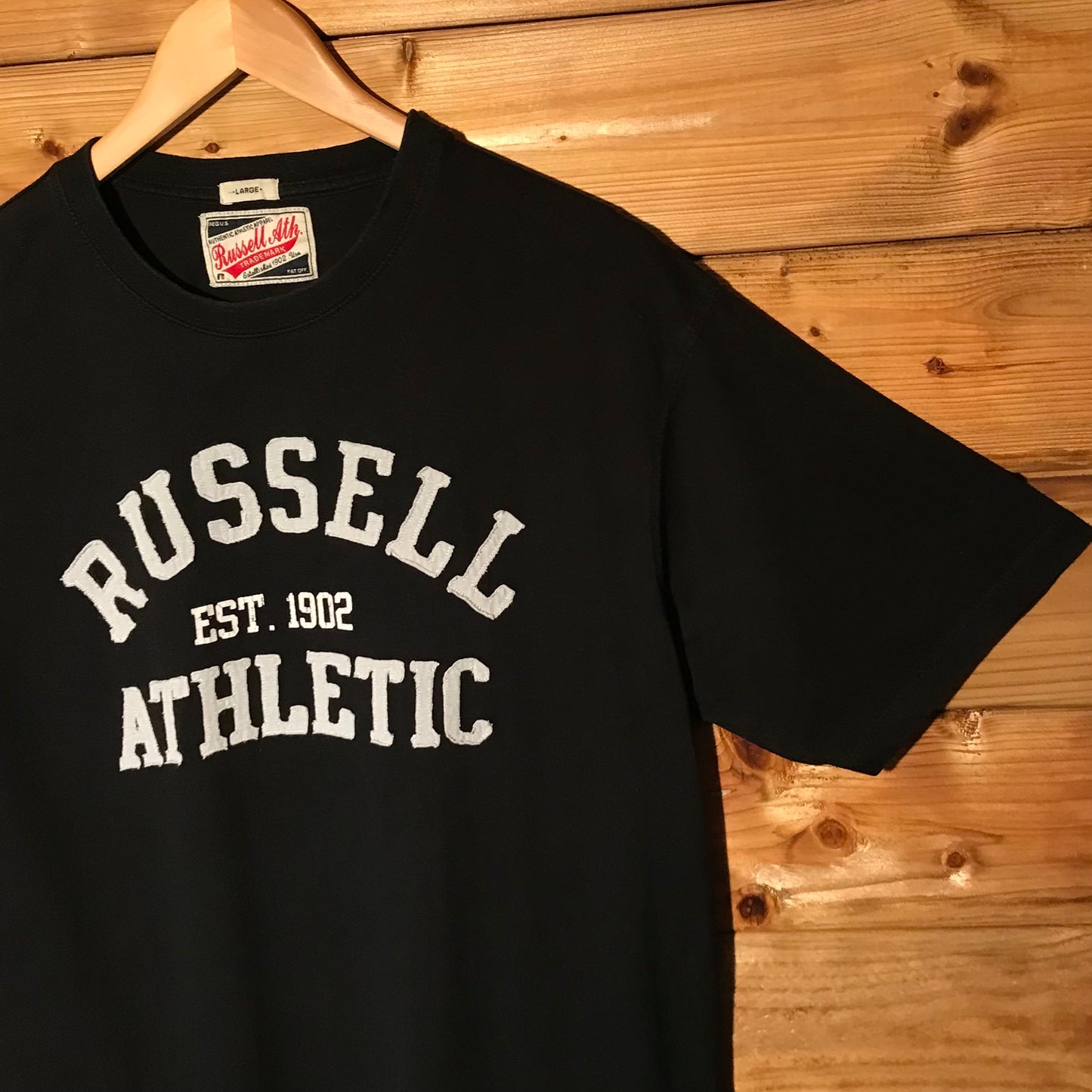 Russell Athletic Arc Spellout t shirt