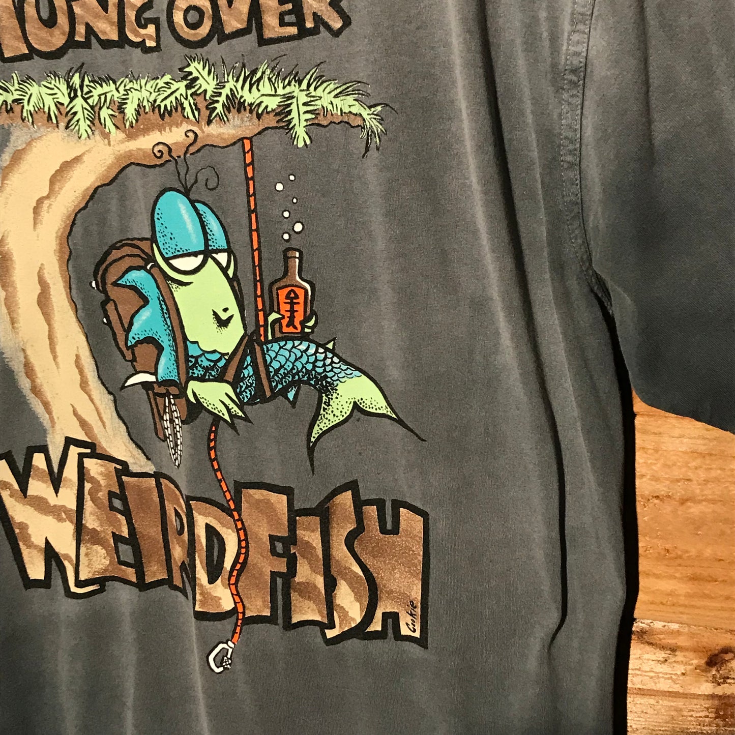 Weird Fish Hung Over Artist t shirt