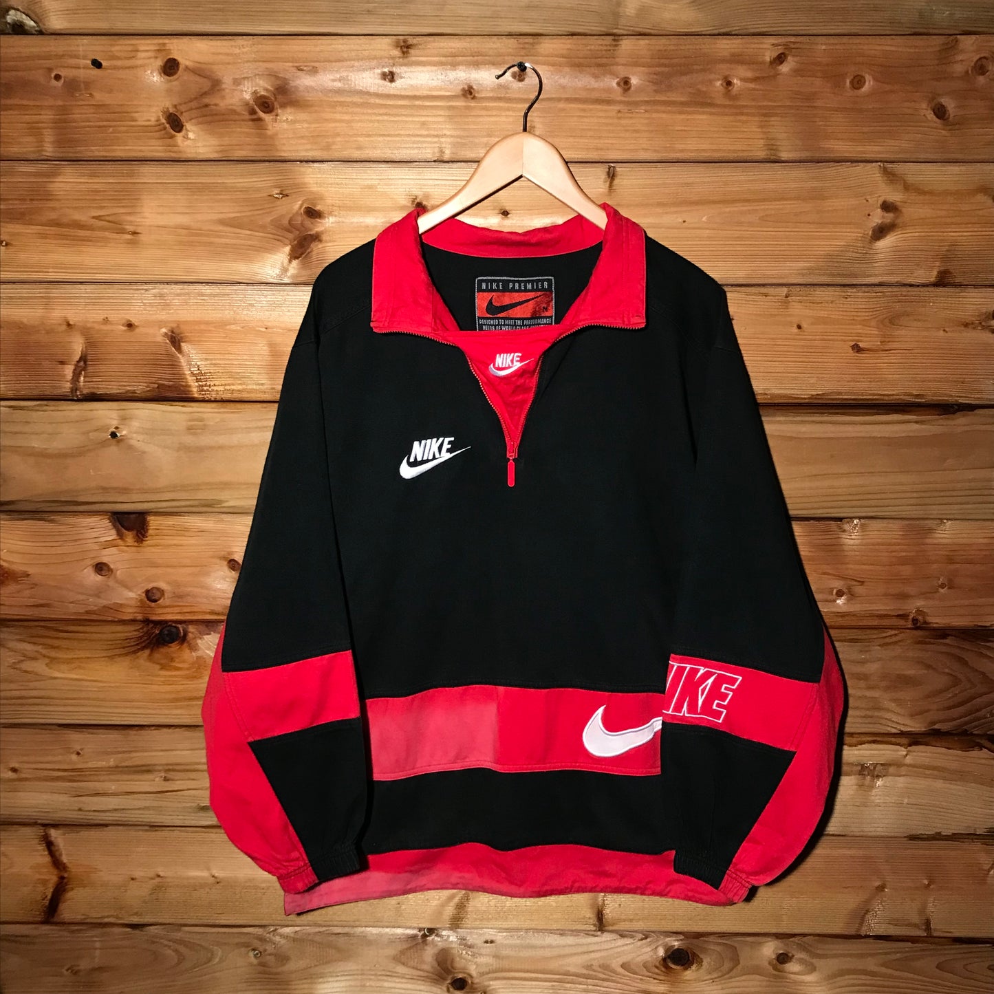 90s Nike Premier Drill quarter zip sweatshirt