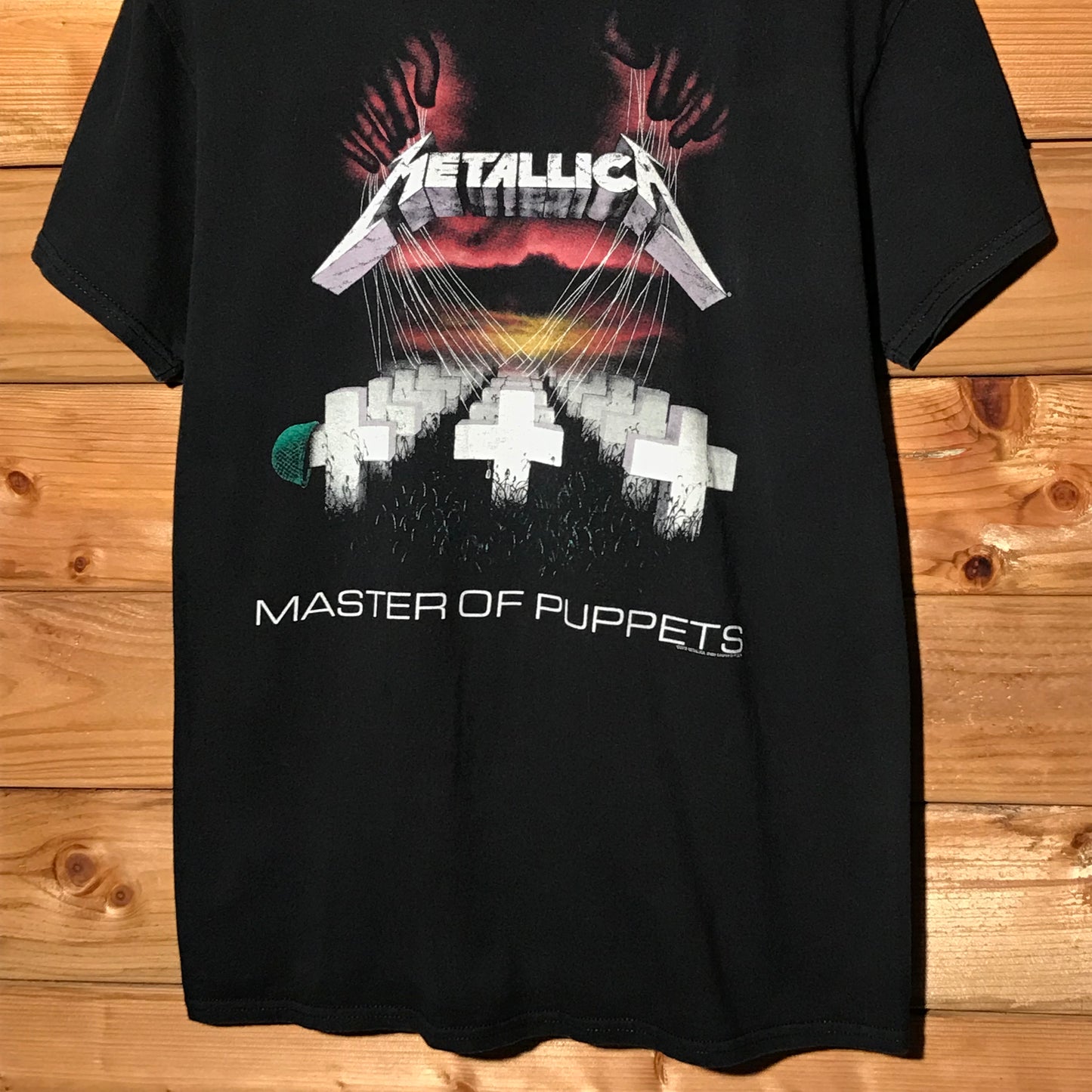 2015 Metallica Master Of Puppets Album t shirt