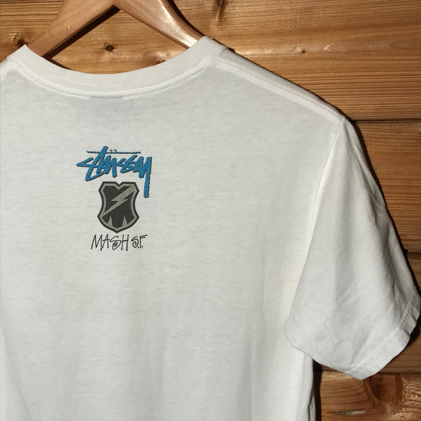 2007 Stüssy x Mash SF Skids t shirt