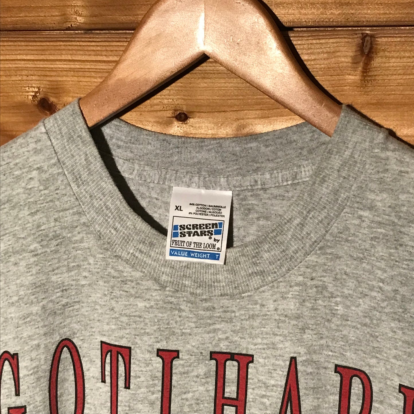 1998 Gotthard France Tour tank top t shirt