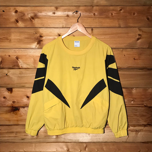 Reebok Centre Spellout shell sweatshirt