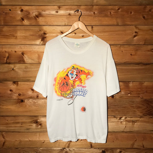 1996 Kellogg's Frosted Flakes Team Tiger Basketball Promo t shirt