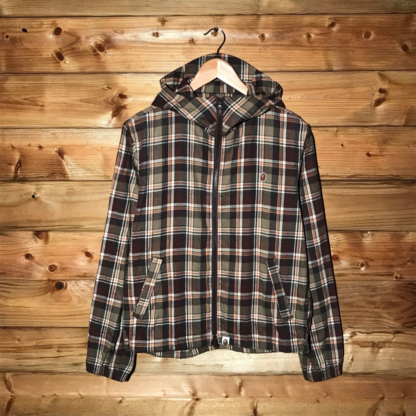 Bape, A Bathing Ape Plaid Tartan jacket