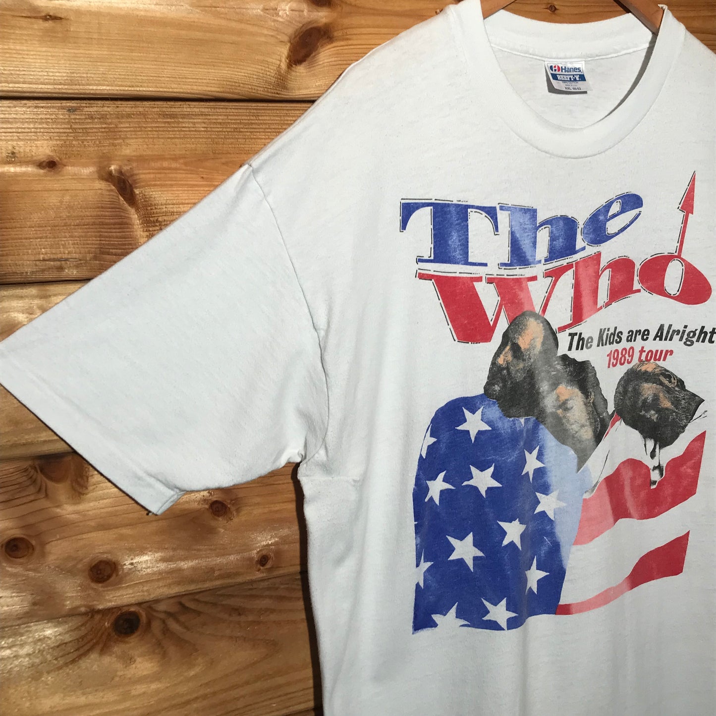 1989 The Who The Kids Are Alright USA Tour t shirt