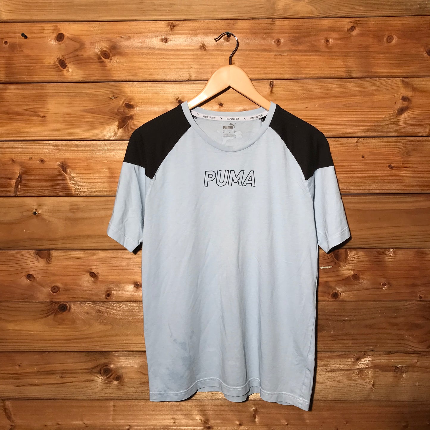 Puma Outline Spellout t shirt