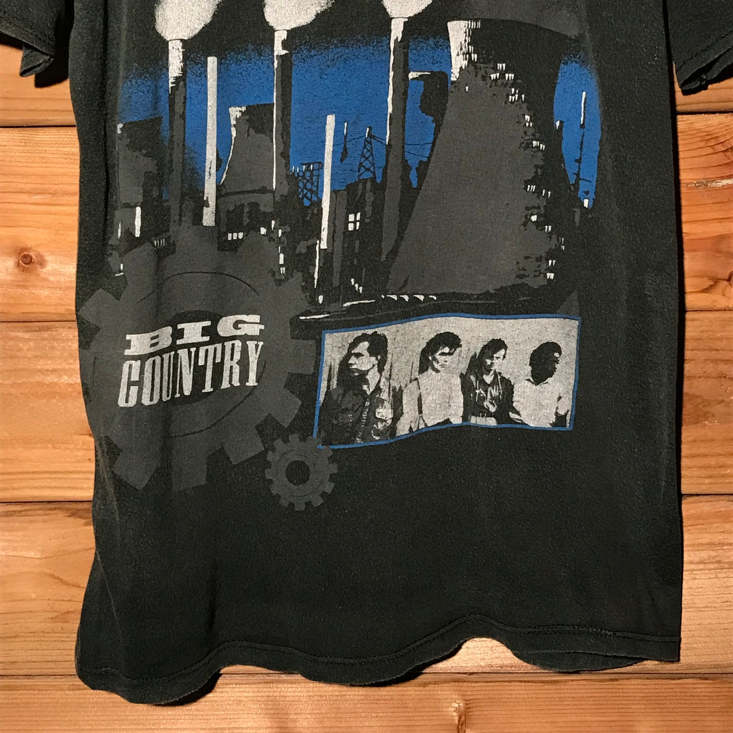 1984 Big Country Steeltown And Country UK Tour t shirt