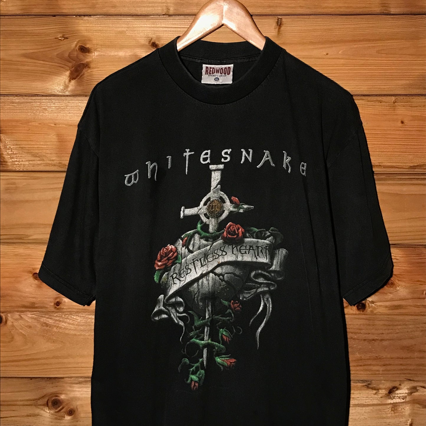 1997 Whitesnake Restless Heart World Tour t shirt