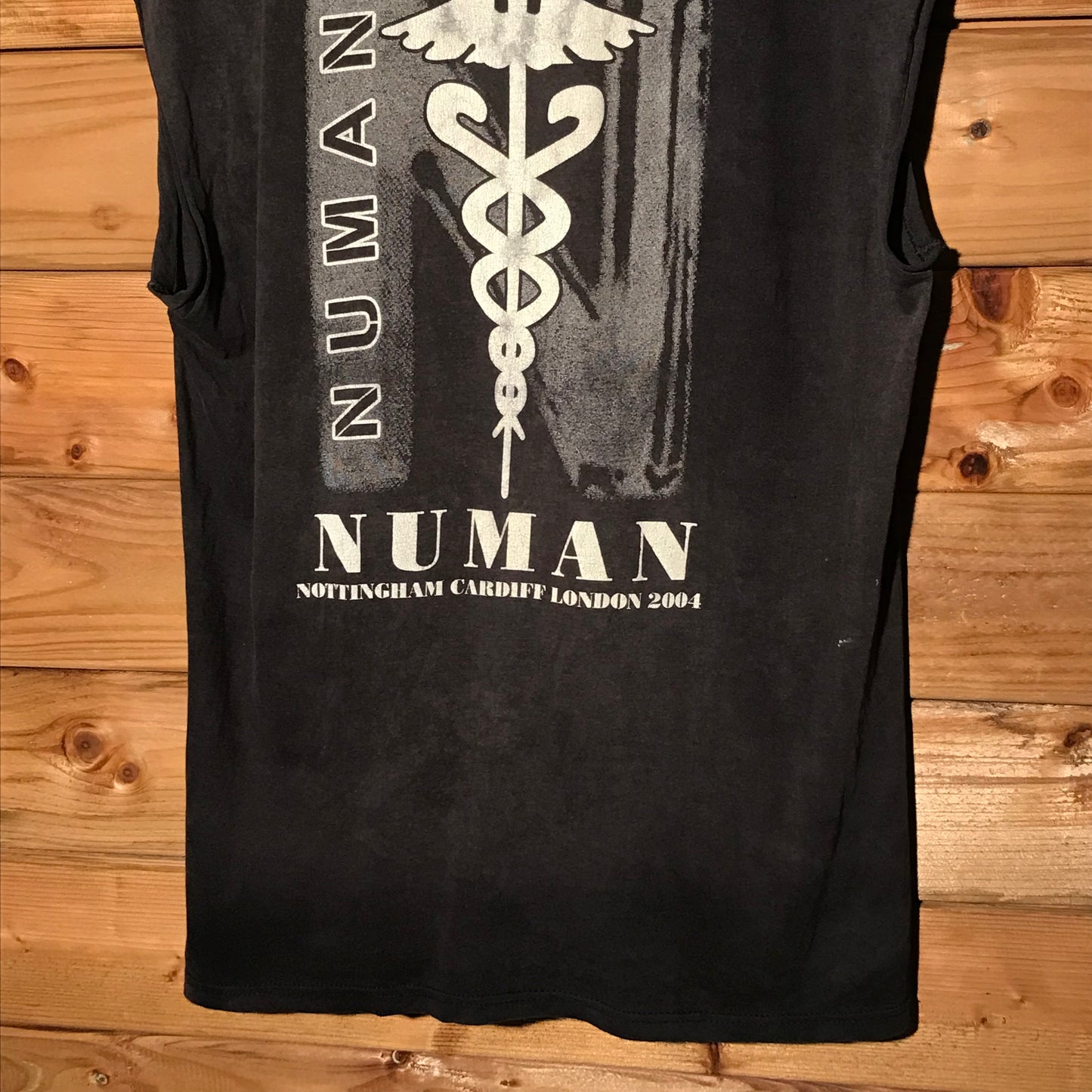 2004 Gary Numan UK Mini Tour tank top t shirt