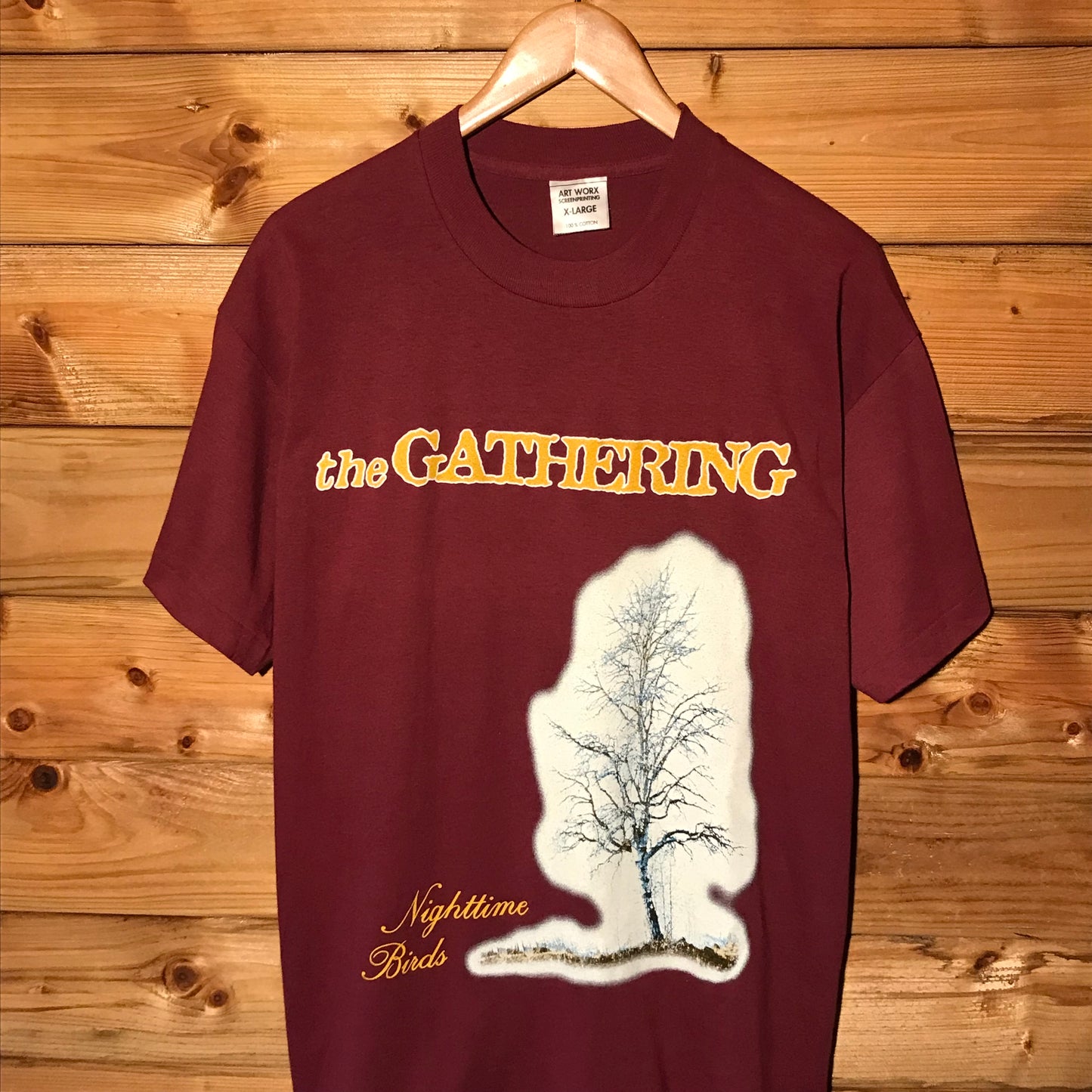 1997 The Gathering Nighttime Birds Album t shirt