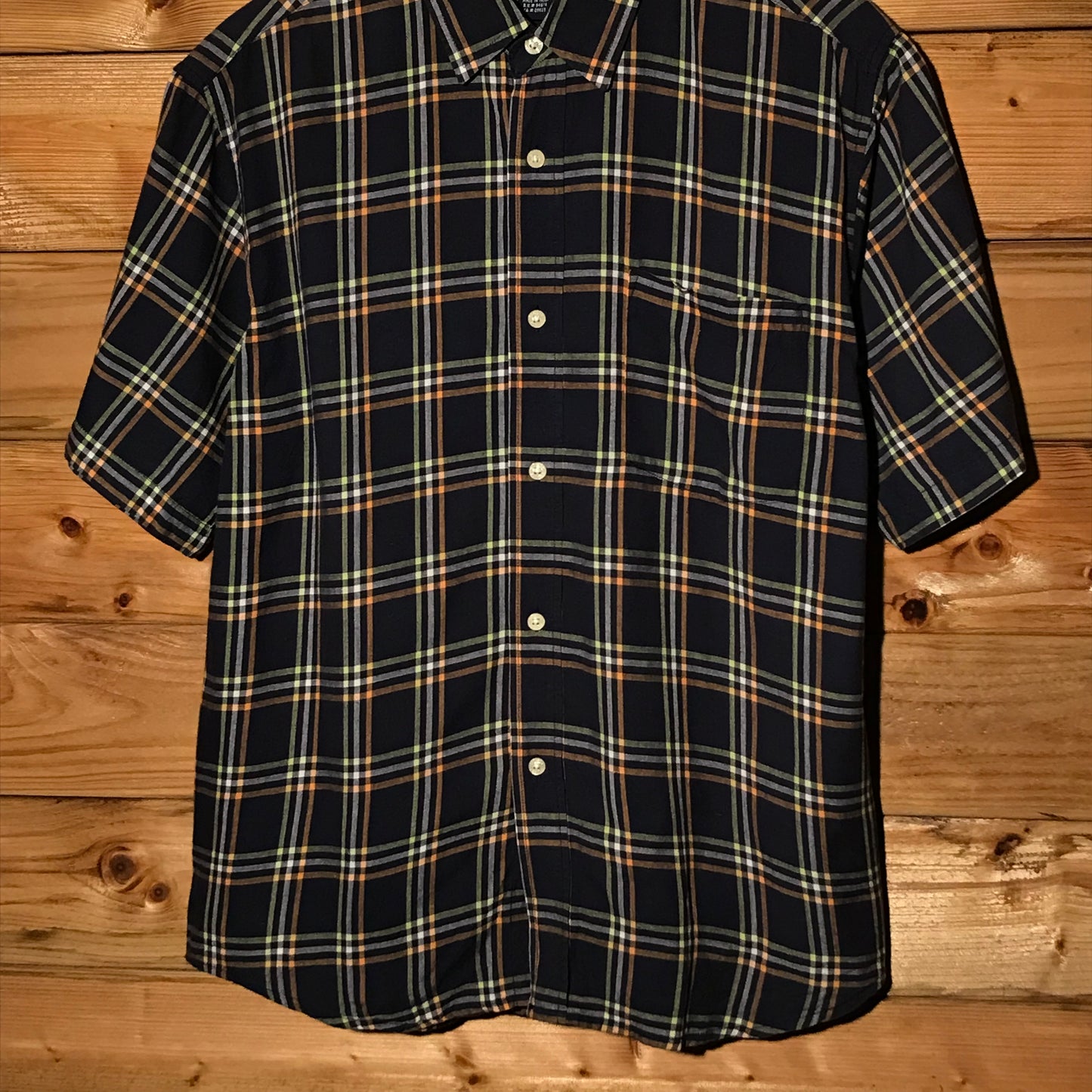 Stüssy Plaid Pattern short sleeve button up shirt