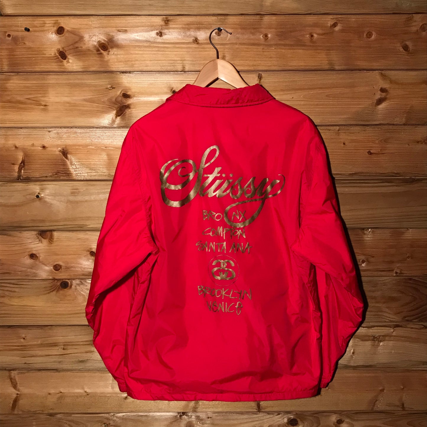 2005 Stüssy 25th Anniversary World Tour coach jacket