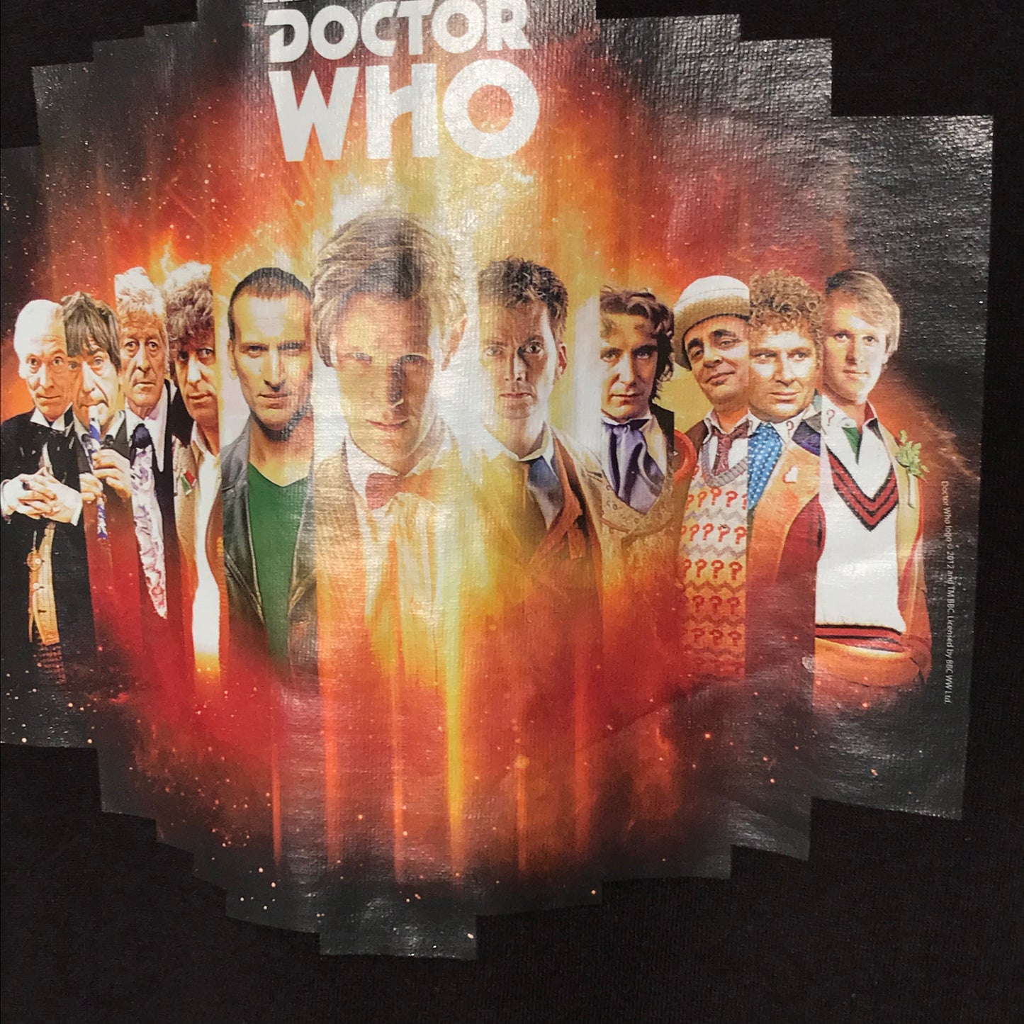 2012 Doctor Who TV Series Promo t shirt