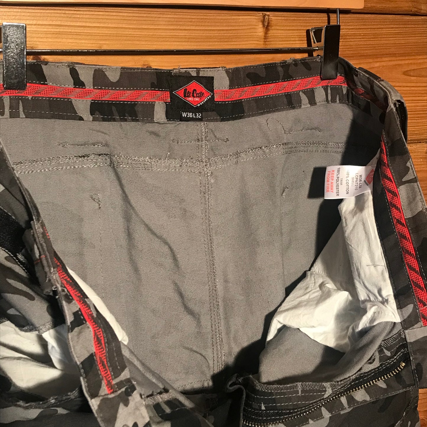 Lee Cooper Workwear Camo cargo trousers