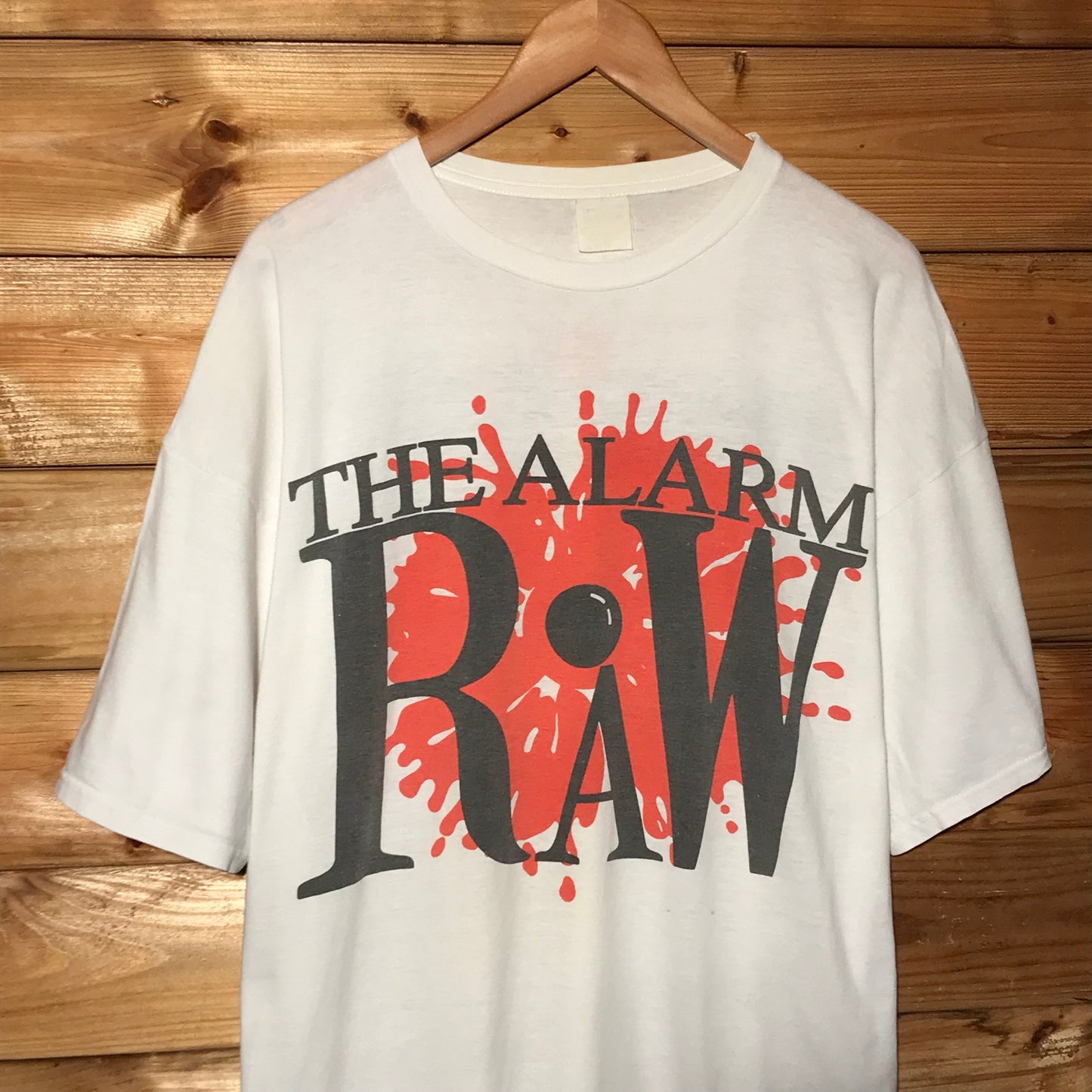 1991 The Alarm Raw UK Tour t shirt