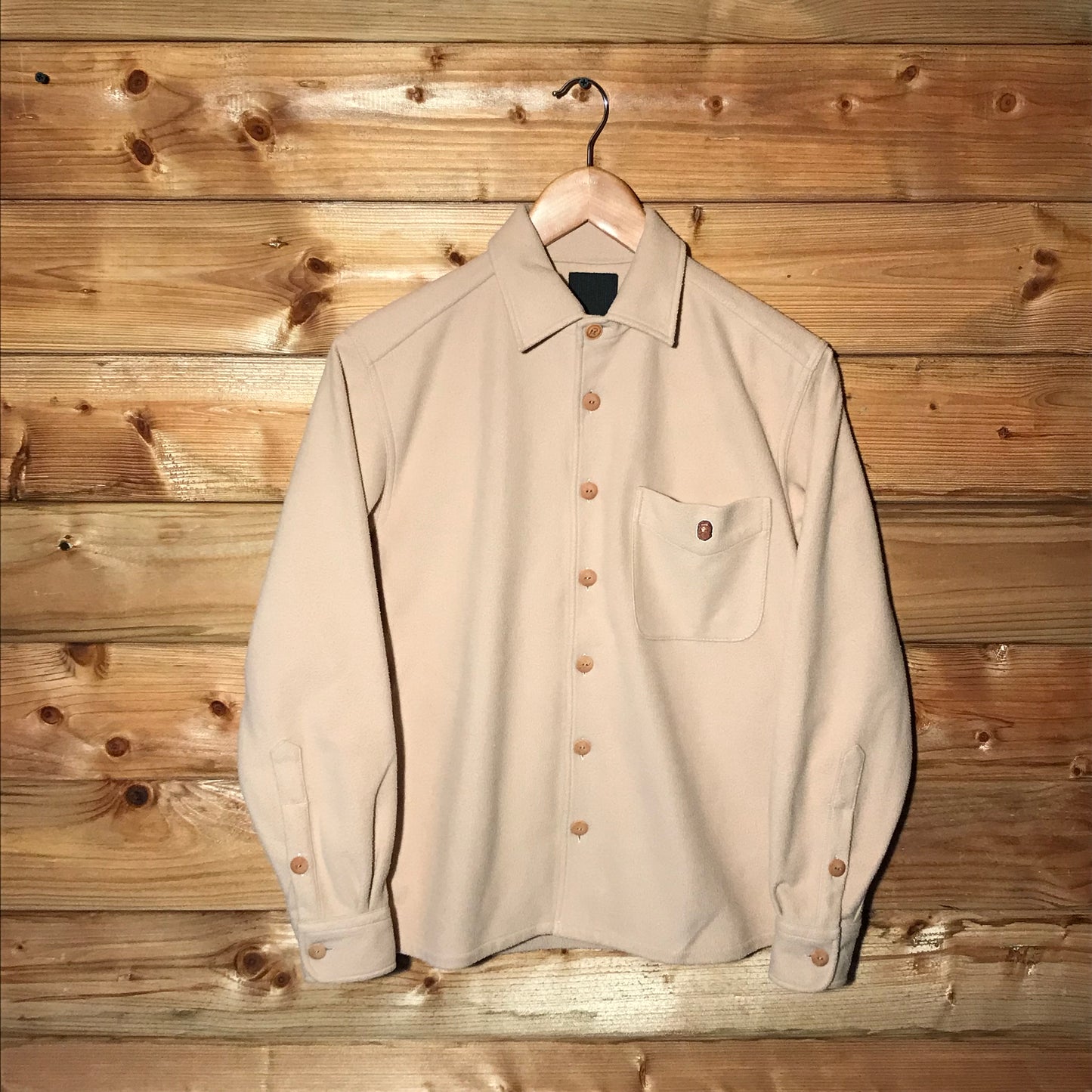 Bape, A Bathing Ape Gore fleece overshirt jacket