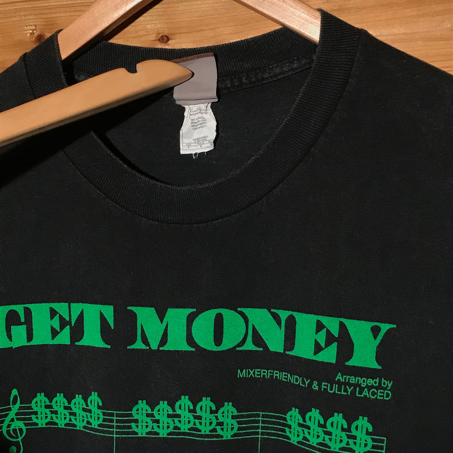 Mixer Friendly x Fully Laced Get Money t shirt