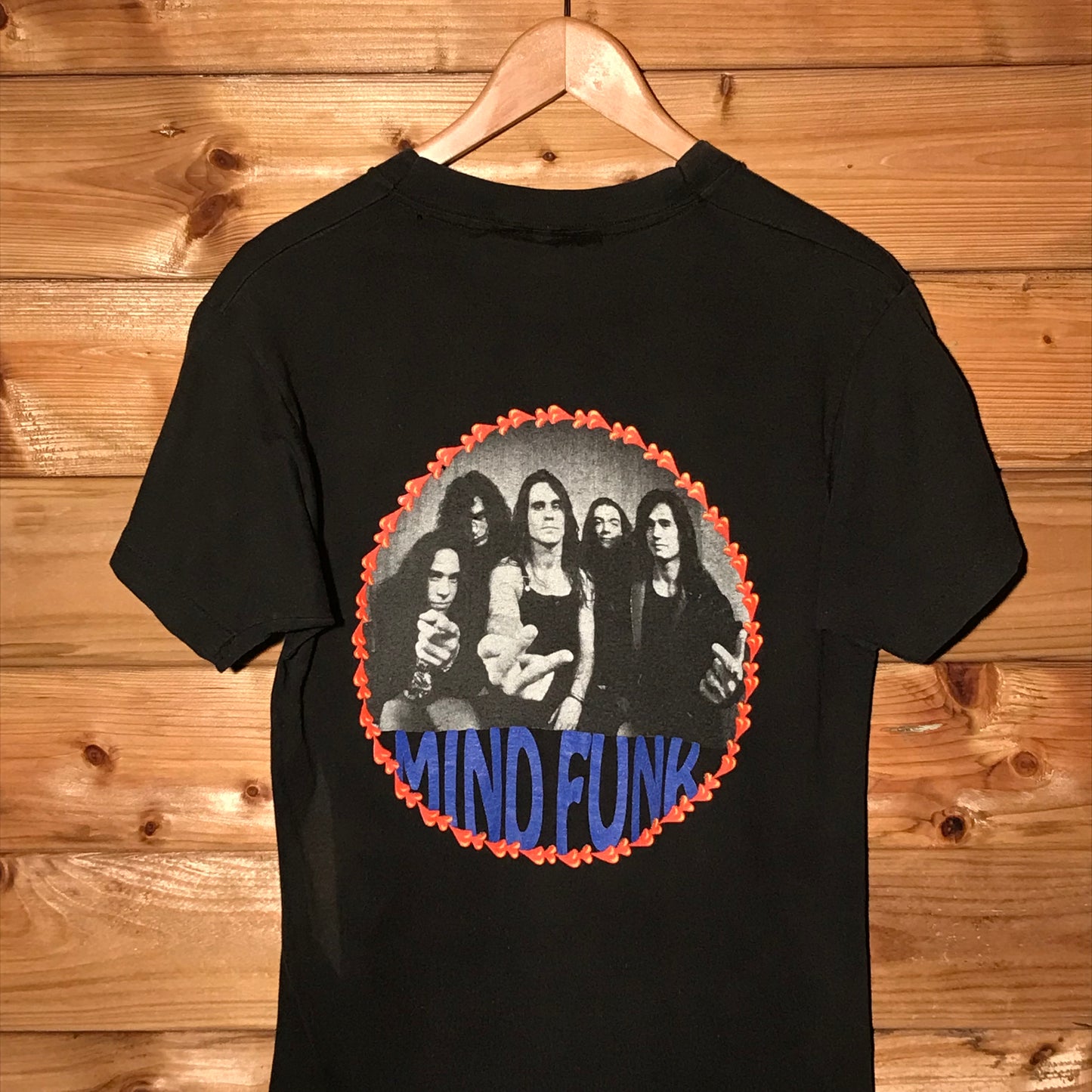 1991 Mindfunk Mindfunk Album Art Spellout t shirt