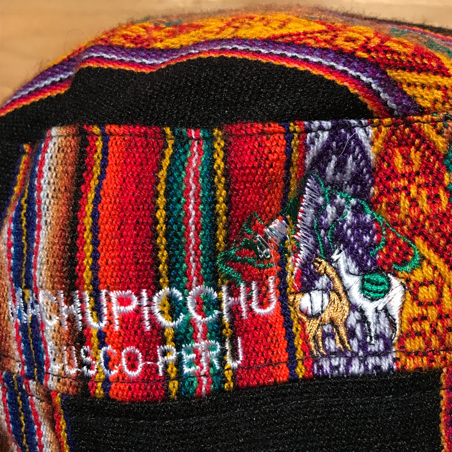 Machu Picchu Abstract Patterned Souvenir cap