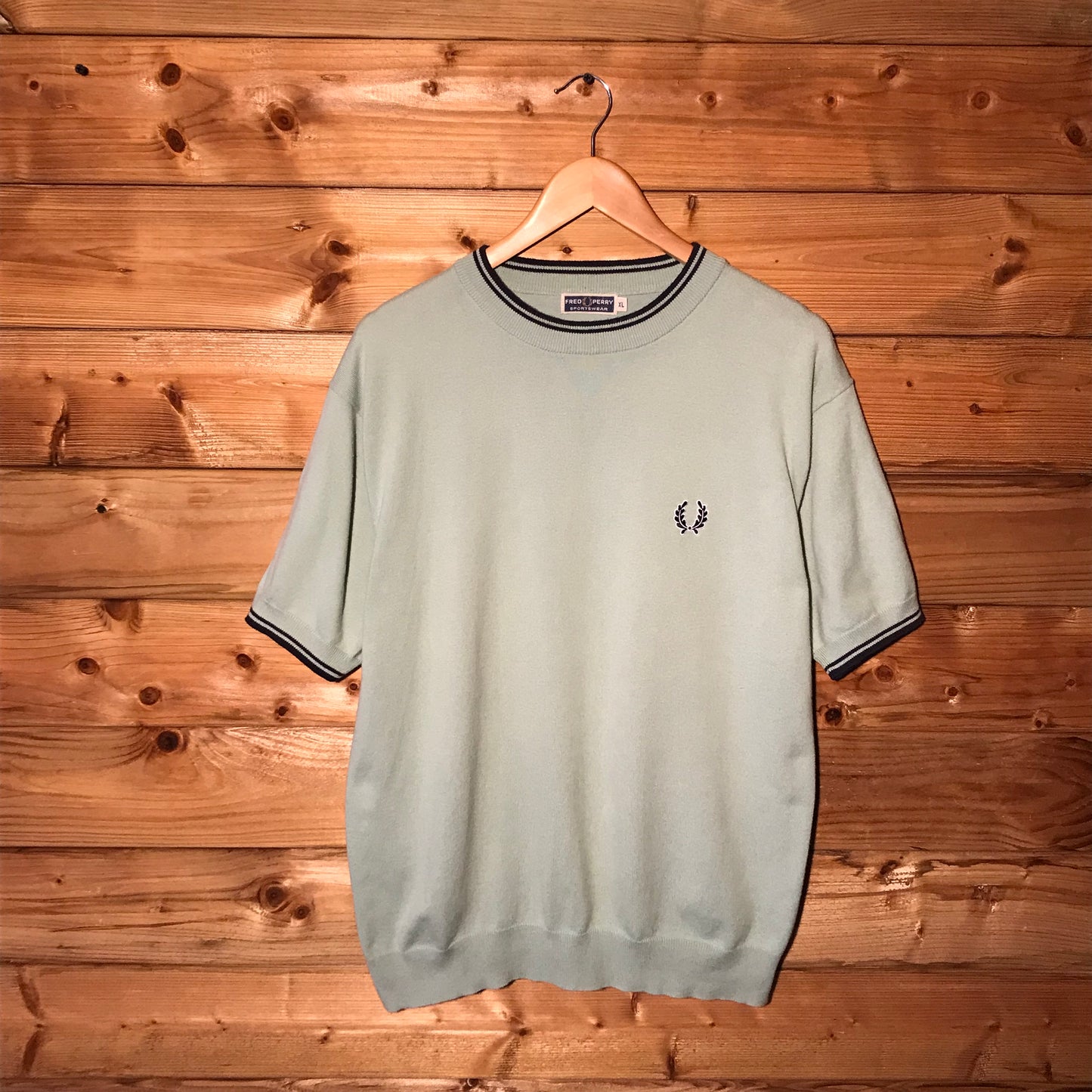 80s Fred Perry sweatshirt style t shirt