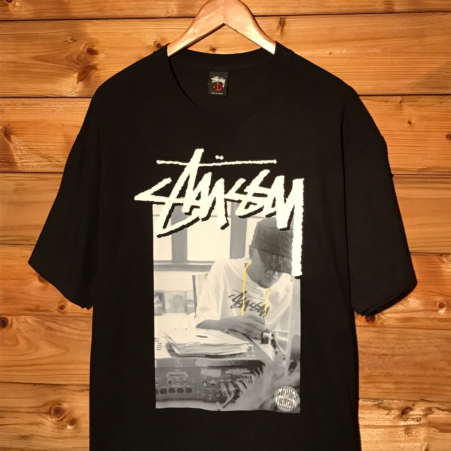 2006 Stüssy x Stones Throw J Dilla t shirt