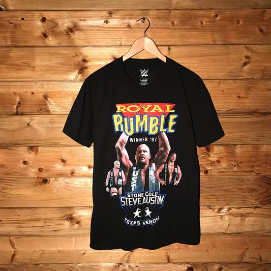 2018 WWE Steve Austin Royal Rumble Winner t shirt