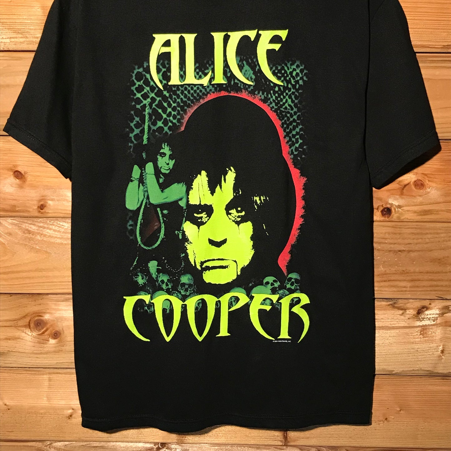 2004 Alice Cooper Eyes of Alice Cooper World Tour t shirt