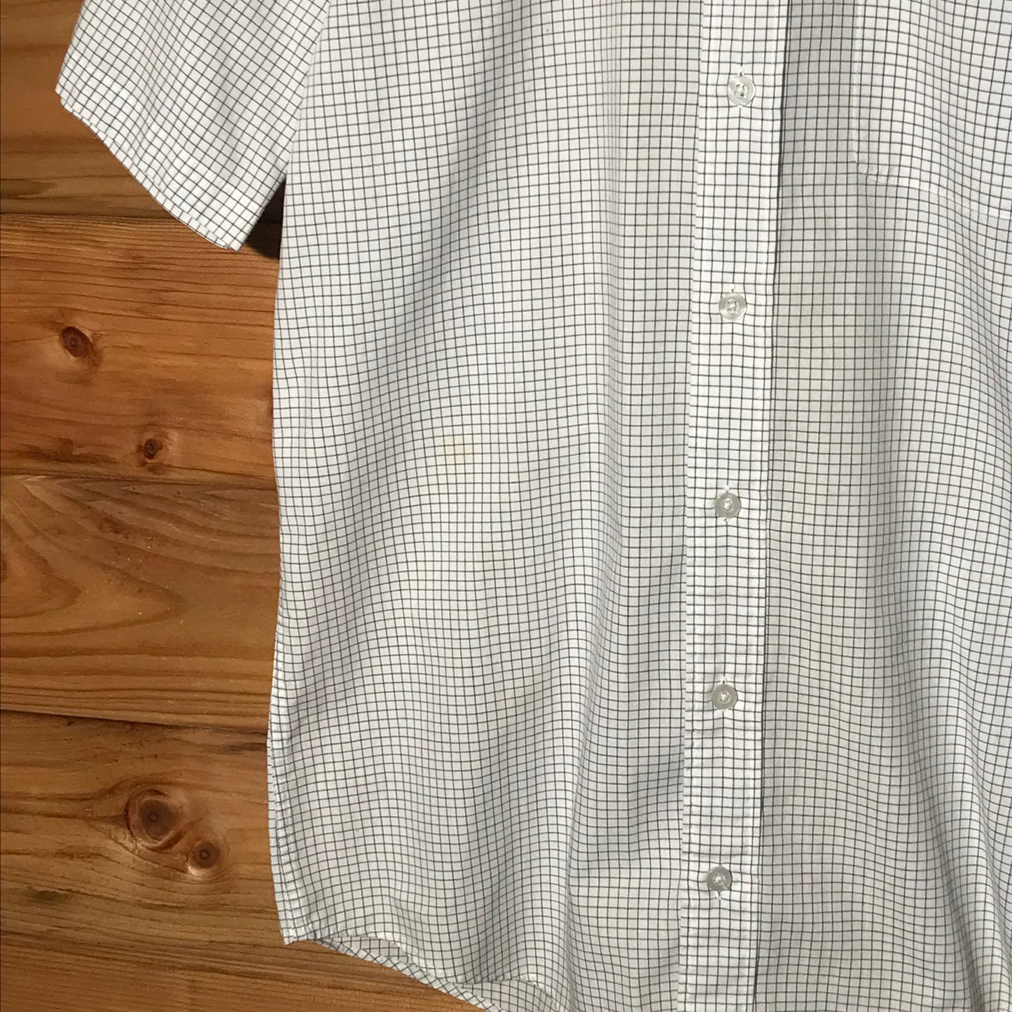 Yves Saint Laurent Grid button up shirt