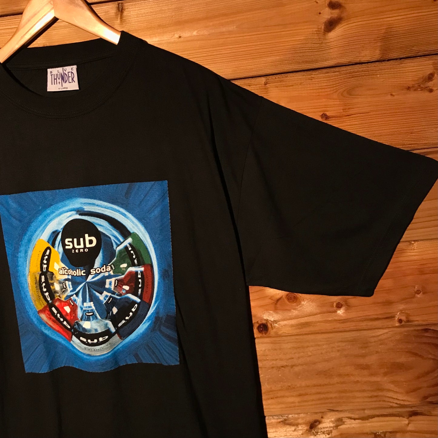 90s Sub Zero Alcoholic Soda Promo t shirt