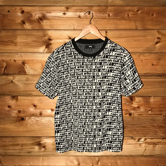 2022 Stüssy x CPFM Jacquard Crew AOP t shirt